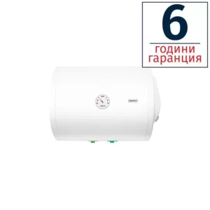 Електрически бойлер TEDAN Standard 50 литра, хоризонтален, емайлиран, eл. изводи отдясно, тръби отдолу, 2 kW