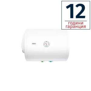 Електрически бойлер TEDAN Standard Inox 50 литра, хоризонтален, неръждаем, Ел. изводи отляво, тръби отдолу, 2 kW