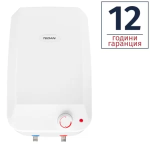 Електрически малолитражен бойлер TEDAN Mini Pro Inox 10 литра, над мивка, неръждаем, 2 kW