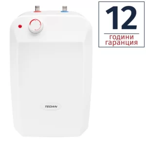 Електрически малолитражен бойлер TEDAN Mini Pro Inox 10 литра, под мивка, неръждаем, 2 kW