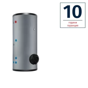 Комбиниран подово стоящ бойлер TEDAN Combi Pro Мах Inox 200 литра, две паралелни серпентини, неръждаем, 6 kW