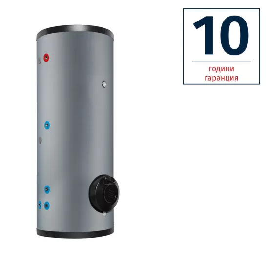 Комбиниран подово стоящ бойлер TEDAN Combi Pro Inox 280 литра, една серпентина, неръждаем, 6 kW