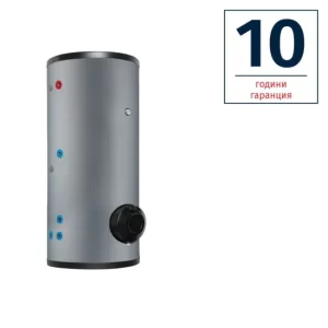 Комбиниран подово стоящ бойлер за термопомпени системи TEDAN Combi Term Inox 200 литра, една серпентина, Неръждаем, 3 kW